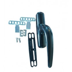 WINDOW CREMONE HANDLE BLACK