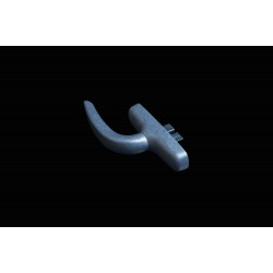 Nefer Midi FAPIM Double Fork – Grey (9006) – 0787BI-G5 – Unfinished Hinged Window Handle