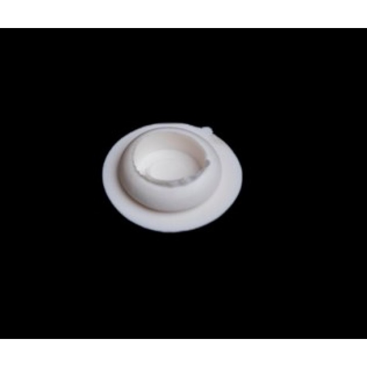 Screw PVC Cover /Round / White