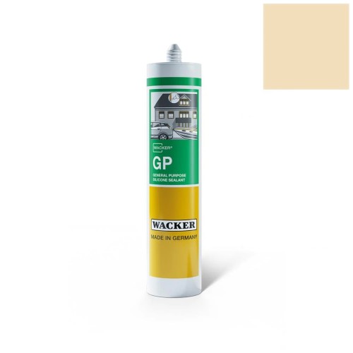 Wacker General Purpose Silicone Sealant GP – 280ML – Champagne