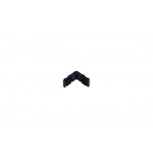 Plastic Spacer Corner – Size: 15mm – Black – ALU PRO (Made in Italy)