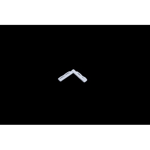 Plastic Spacer Corner – Size: 4mm – ALU PRO (Made in Italy)